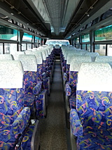 大型バス　エアロ　５５名乗